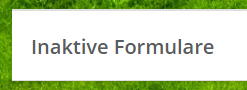 Screenshot des Bereiches Inaktive Formulare