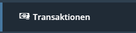 Screenshot des Menüpunkts Transaktionen