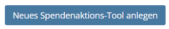 Screenshot Neues Spendenaktions-Tool anlegen