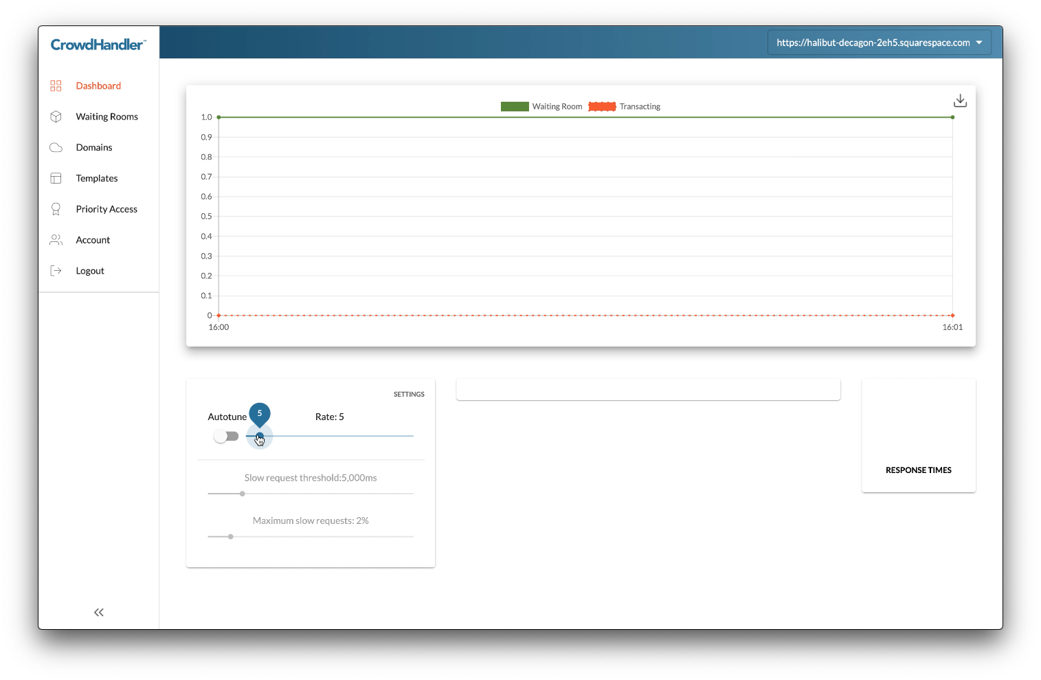 Getting started with your first waiting room Support Centre