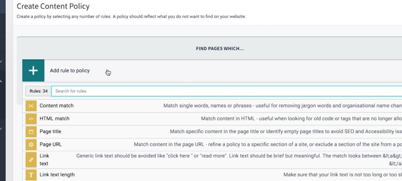 How to Create a Content Policy How to Create a Content Policy