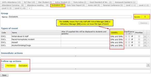 Guidance On Tracking Internal FixedTerm Exclusion Using Detention