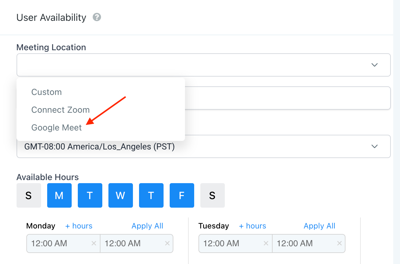 Google Meet Calendar Integration AppointMatic Google Meet Calendar Integration AppointMatic