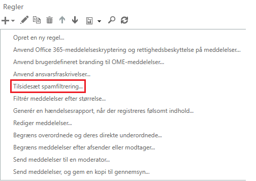 SIKKER MAIL Office 365 Manuel Implementing Support Center