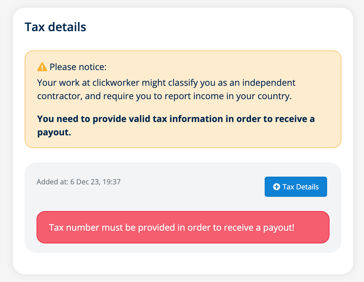 How to Add Your Tax Identification Number (TIN) (EU Users only)