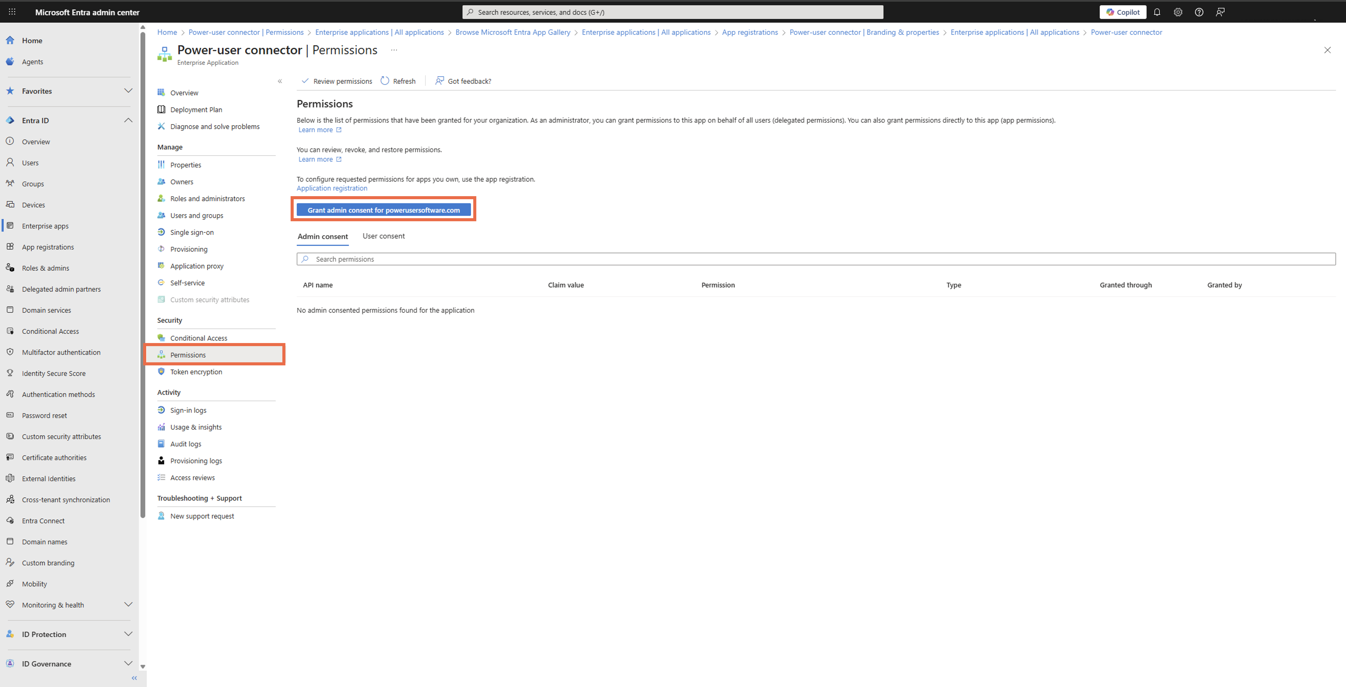 Power-user SharePoint Connector from Microsoft Entra