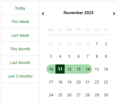 A screenshot of a calendar

AI-generated content may be incorrect.