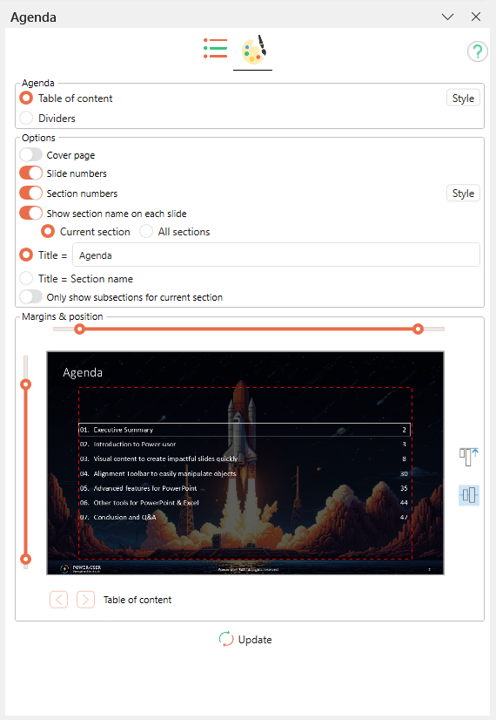 Power-user Library l Agenda Other Design Options
