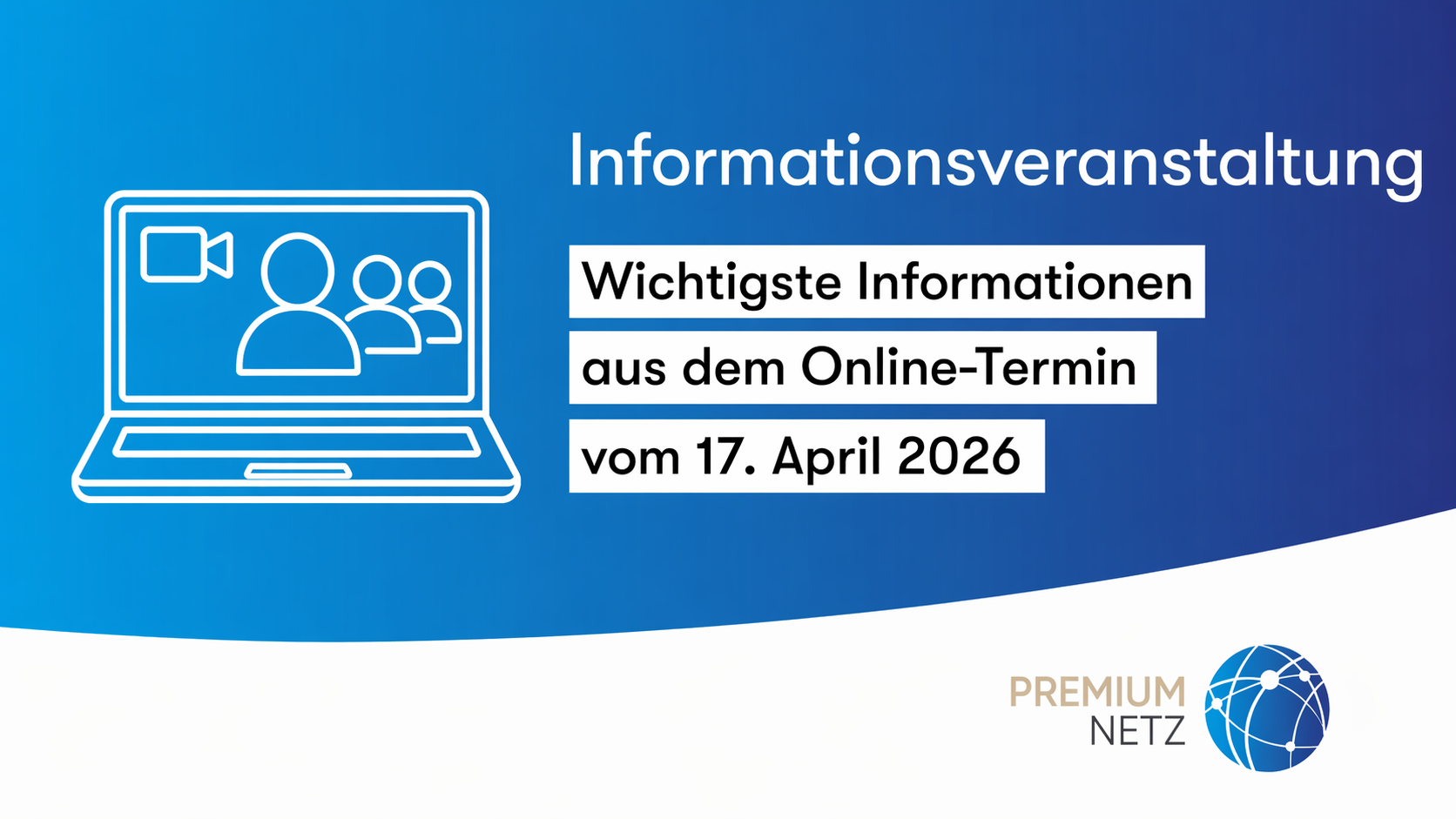 Zusammenfassung der Informationsveranstalung