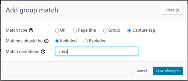 Add_Analytics_group_match