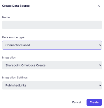 Sharepoint Data source