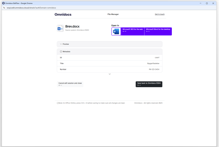 The EditFlow App