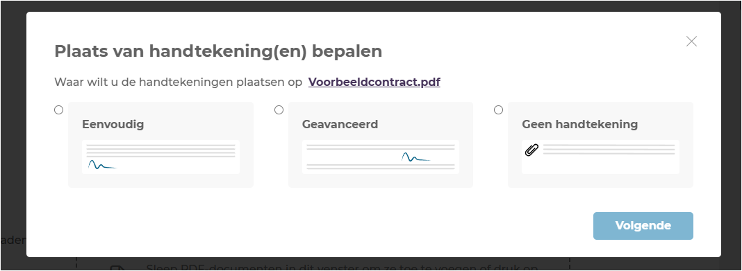 De positie van een digitale handtekening instellen in SecuDoc