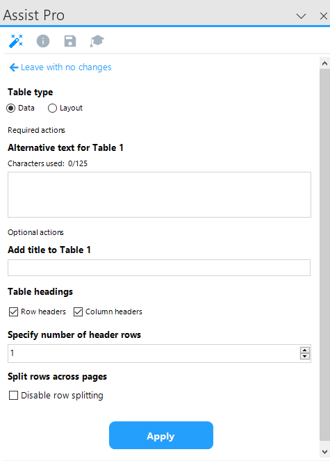 Screenshot from UK - Assist Pro User Manual
