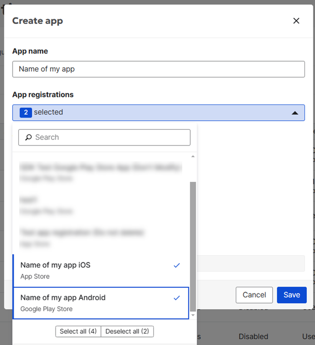 Create app