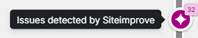  the number of issues the page has.