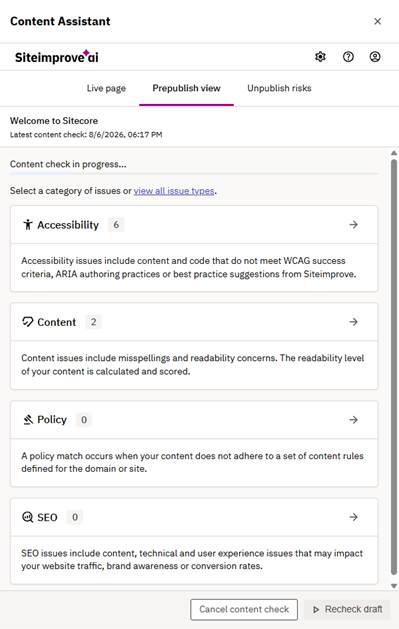  Preview window should appear where the issues found