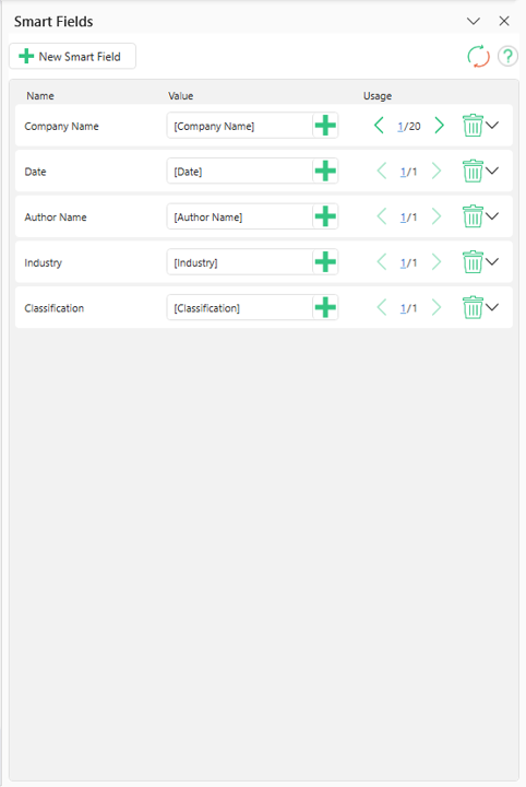 Power-user l PowerPoint Smart Fields