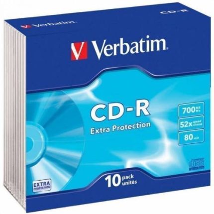 VERBATIM CD-R(10 pcs) 700MB 43415