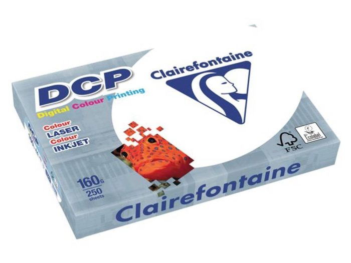 DCP CARTON PAPER A4 WHITE 160GR N.1842 ( 250 sheets ) - Image 1
