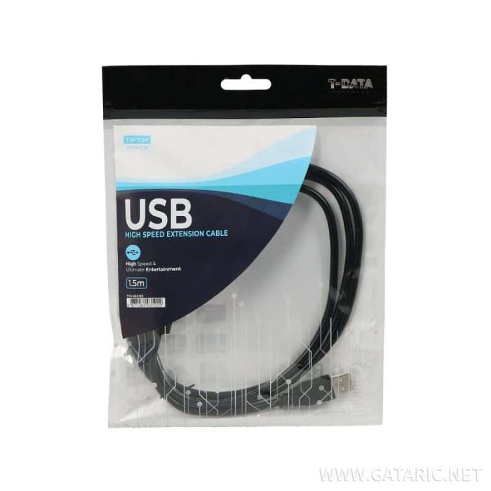 TTO EXTENSION CABLE USB 2.0 AM-AF 1.5M 403192 - Image 1