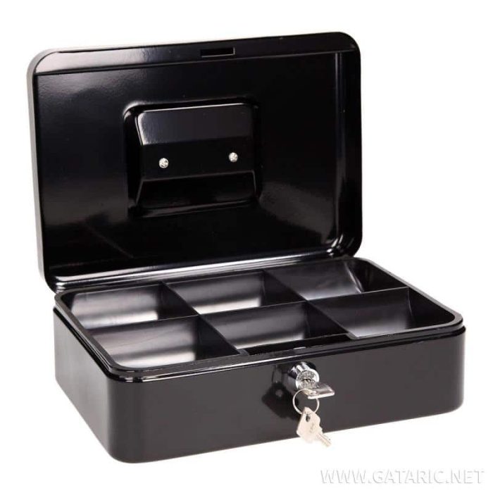 TTO CASH BOX 10" 25CM BLACK 404311 - Image 1