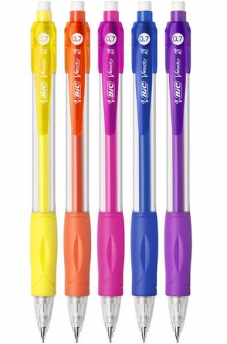 BIC VELOCITY MECHANICAL PENCIL 0.7 ASS