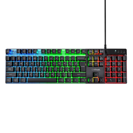 TRUST GAMING KEYBOARD AZOR GXT835 BLACK GR  23969