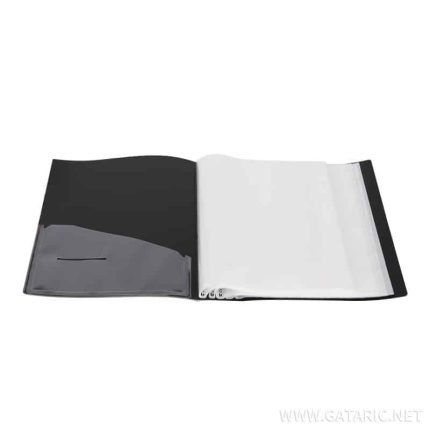 TTO DISPLAY BOOK 100 POCKETS BLACK 404456
