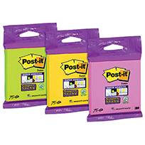 POST-IT SUPER STICKY NOTES 76X76MM 74800 3M