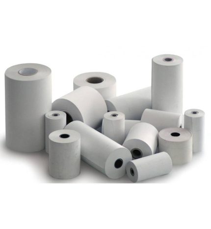 PAPER ROLL  38MM X 65MM WOODFREE  (EUROPEAN)