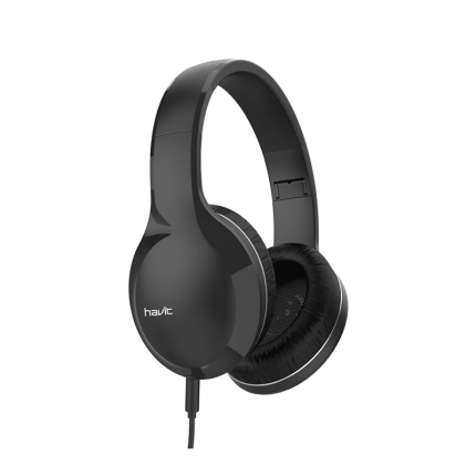 HAVIT WIRED ONE JACK HEADSET BLACK H100d
