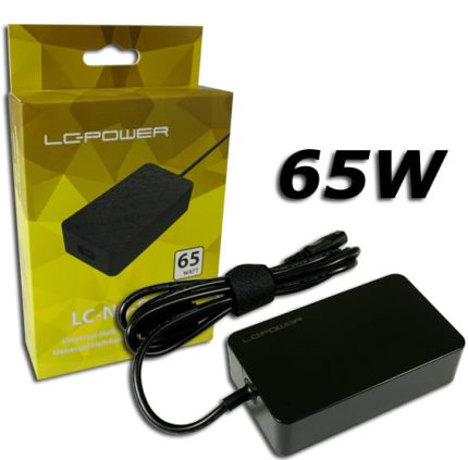 LC UNIVERSAL POWER ADAPTER 65WATT LC-NB-PRO-65