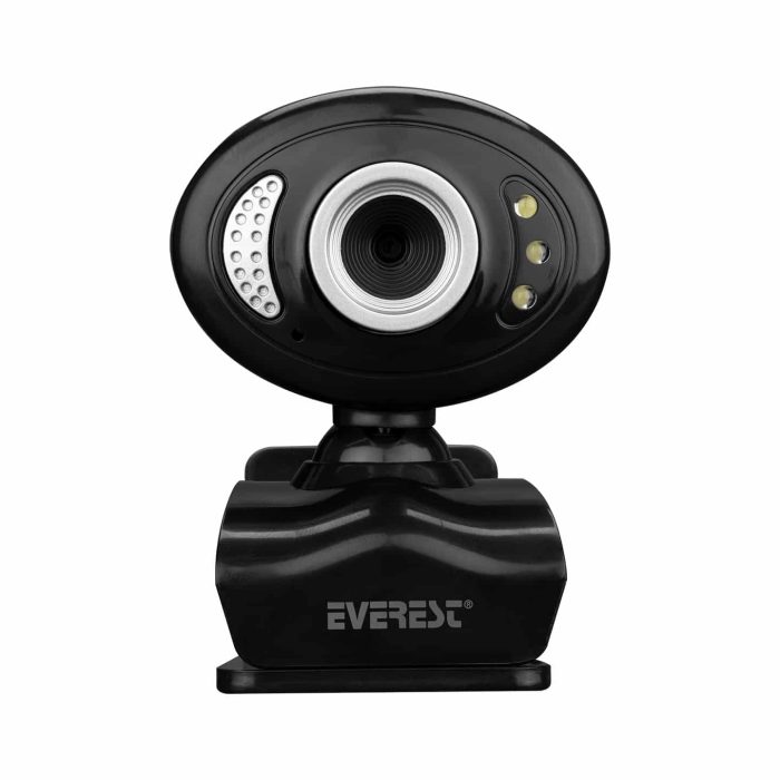 EVEREST WEBCAM W/MICROPHONE 480p SC-826 - Image 1