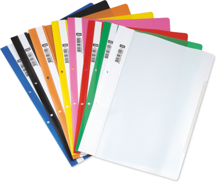 B/R-FOSKA PVC FLAT FILE(REPORT COVER) A4 Eco YELLOW BR900CC