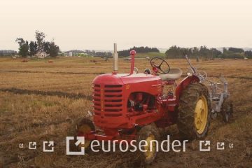 Ship a tractor abroad