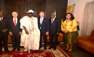 Vice President Yemi Osinbajo Receives Royal FrieslandCampina CEO, Hein Schumacher