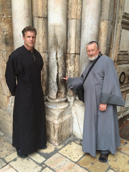 With Papa Joe - Holy Sepulchre