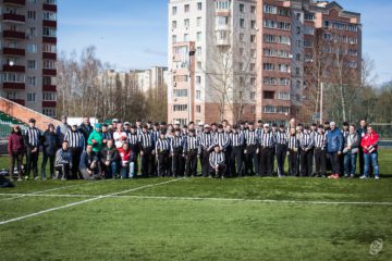 Участники общероссийского судейского семинара в Обнинске. Апрель 2017 года. Фото: Михаил Клавиатуров (Fisrt & Goal).
