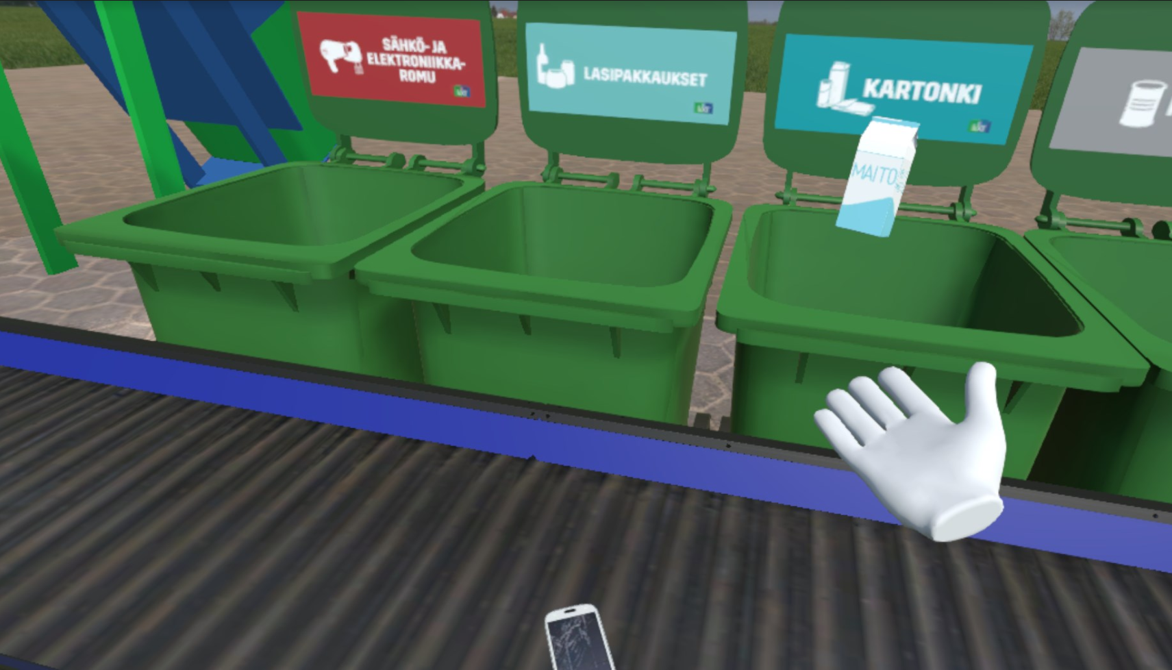 » VR Recycling Game