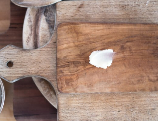 Holzbutter, einfaches Rezept für biologische Holzpflege {flowers on my plate}