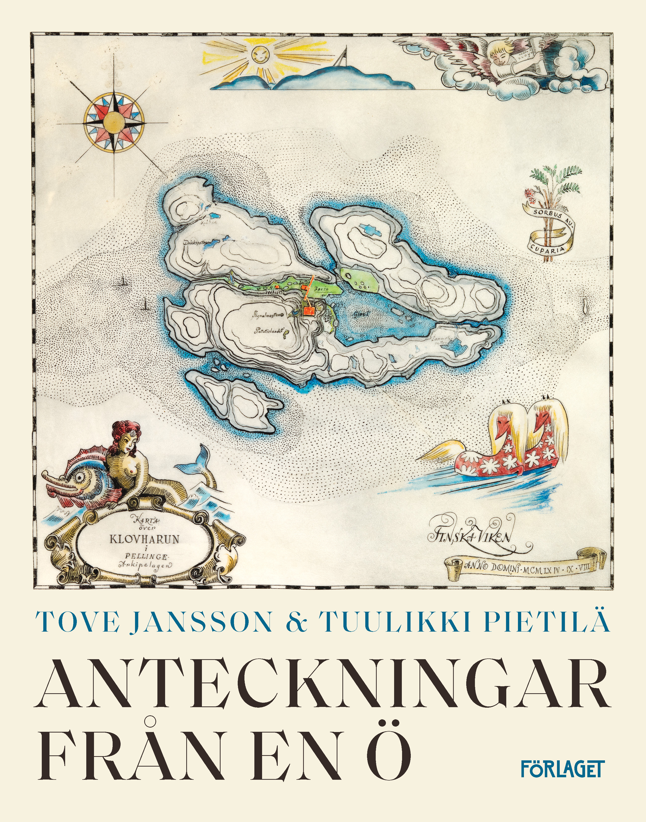 Anteckningar från en ö omslag