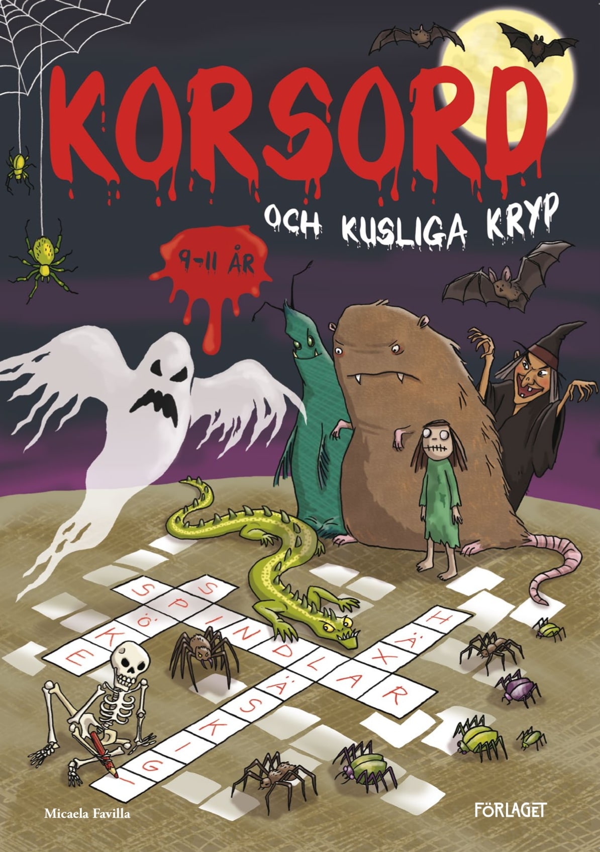 korsord och kusliga kryp Micaela Favilla: Korsord och kusliga kryp