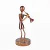 Tribal handicrafts Statue-Tribal Music Player - kahli