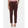 Power Sutra Slim-Fit Stretch Trousers For Women- Chocolate Brown