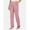 Power Sutra Poly Crepe Pink Trousers- Womens Office Wear