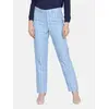 Power Sutra Check Poly Cotton Trouser - Sky Blue