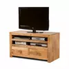 Mueble de TV de madera de mango con cajón
