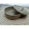 Sabai Grass Eco Friendly Basket - Handwoven Basket of Dry Palm Tree Leaves