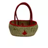 Handloom Sabai Grass Storage Box - Sabai Grass Sparrow Basket